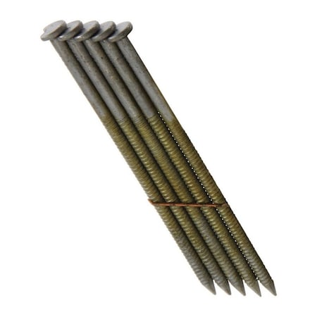 Grip-Rite Collated Framing Nail, Steel, Hot Dipped Galvanized Finish, 11.5 ga GRS8DRHG